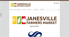 Desktop Screenshot of janesvillefarmersmarket.com